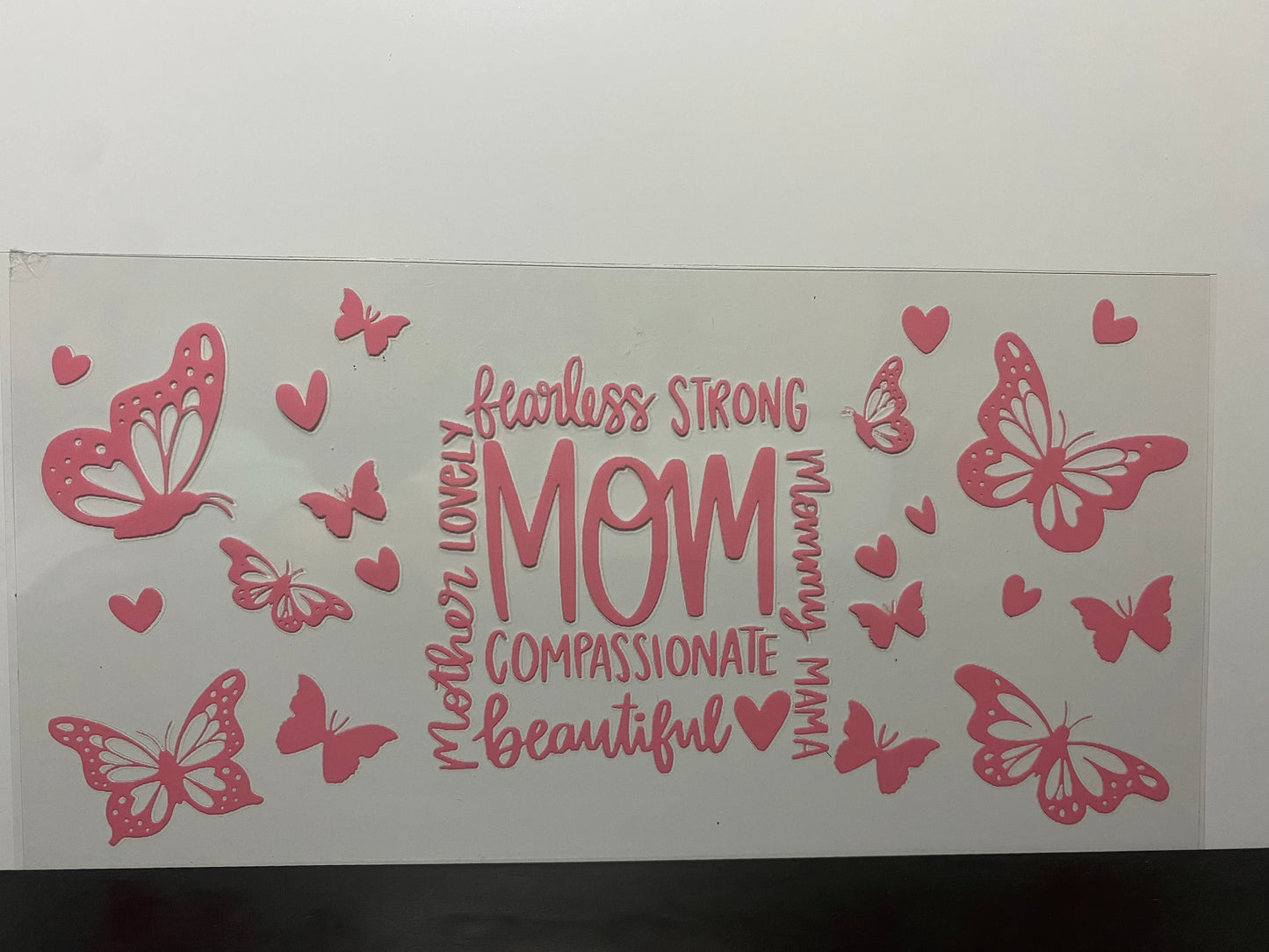 Mom Pink Butterfly