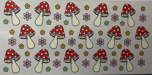 Colored Mushrooms