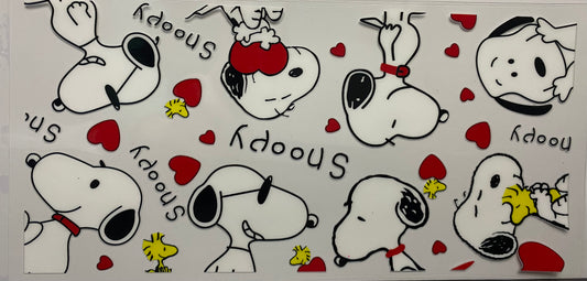 Snoopy hearts